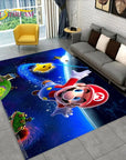 Cartoon 3D Mario-Bros Game Area Rug