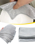 Steel Wire Deep Cleaning Cloth