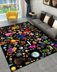 Cartoon 3D Mario-Bros Game Area Rug