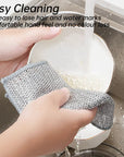 Steel Wire Deep Cleaning Cloth