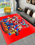 Cartoon 3D Mario-Bros Game Area Rug